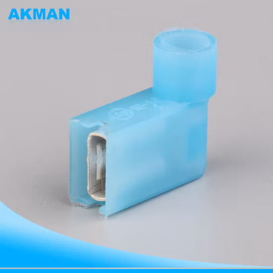 Fldny 250 vollisolierte Nylon-Messing-Hülsen, weibliche Trennstecker, Fahnen-Buchsenklemmen