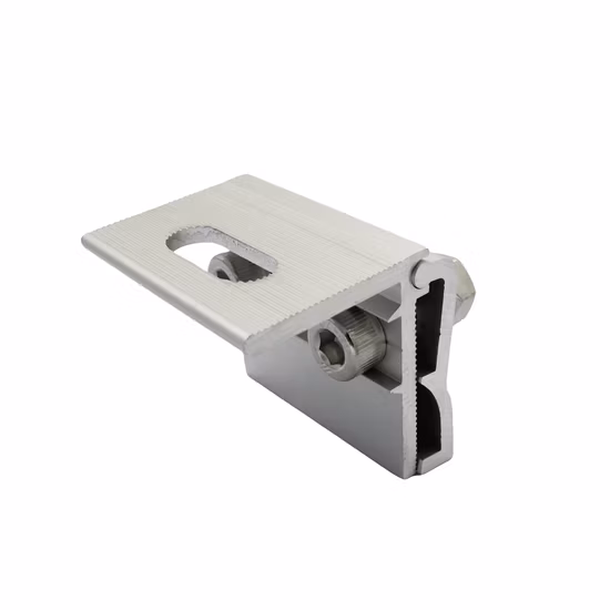 Solarpanel-Metalldachmontagesystem, Aluminium-Stehfalz-Dachklemme