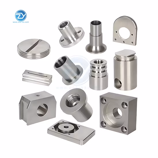 Kundenspezifische CNC-Drehteile CNC-Bearbeitungsteile Fräsen von Aluminiumteilen